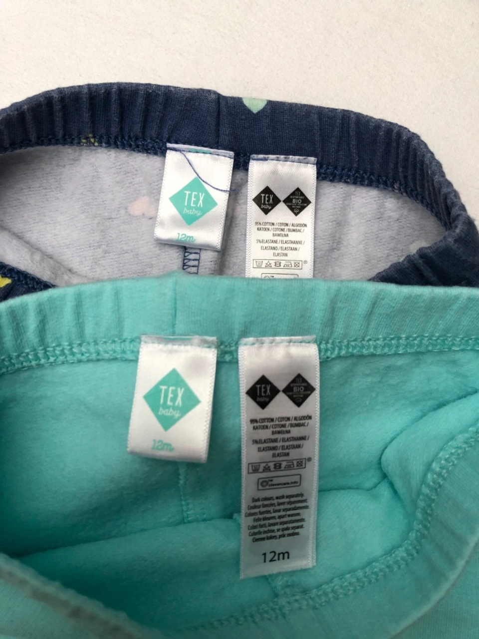 Set van 2 Tex-leggings 12 maanden – photo 2